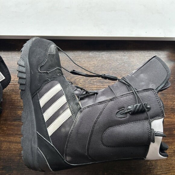 Adidas Snowboarding d69153 Mens Size 8.5 Black White Snowboard Boots main image 14